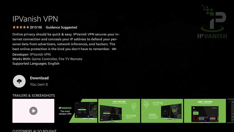 Click Get or Install.