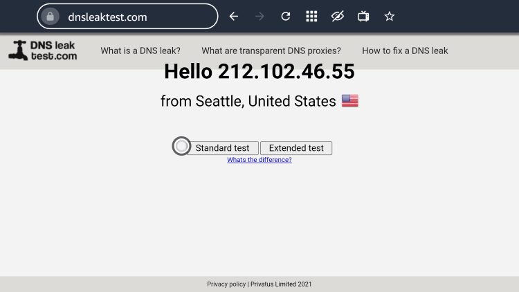 You can now see your IP Address has changed after connecting to Surfshark VPN.