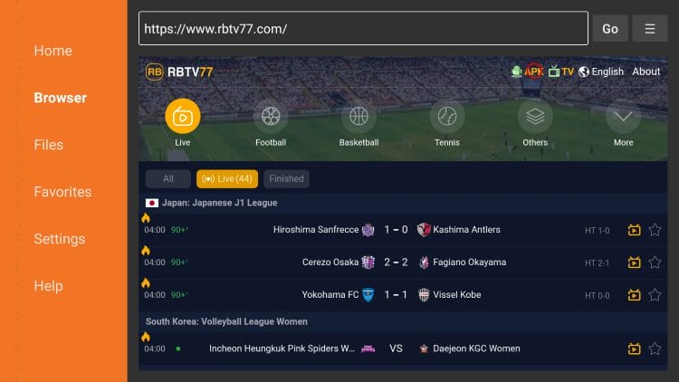 RBTV77 Methstreams Alternative