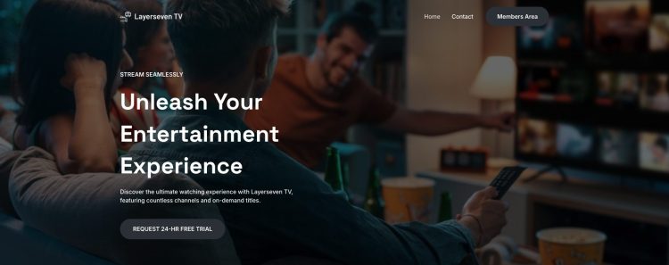 Layerseven IPTV Website