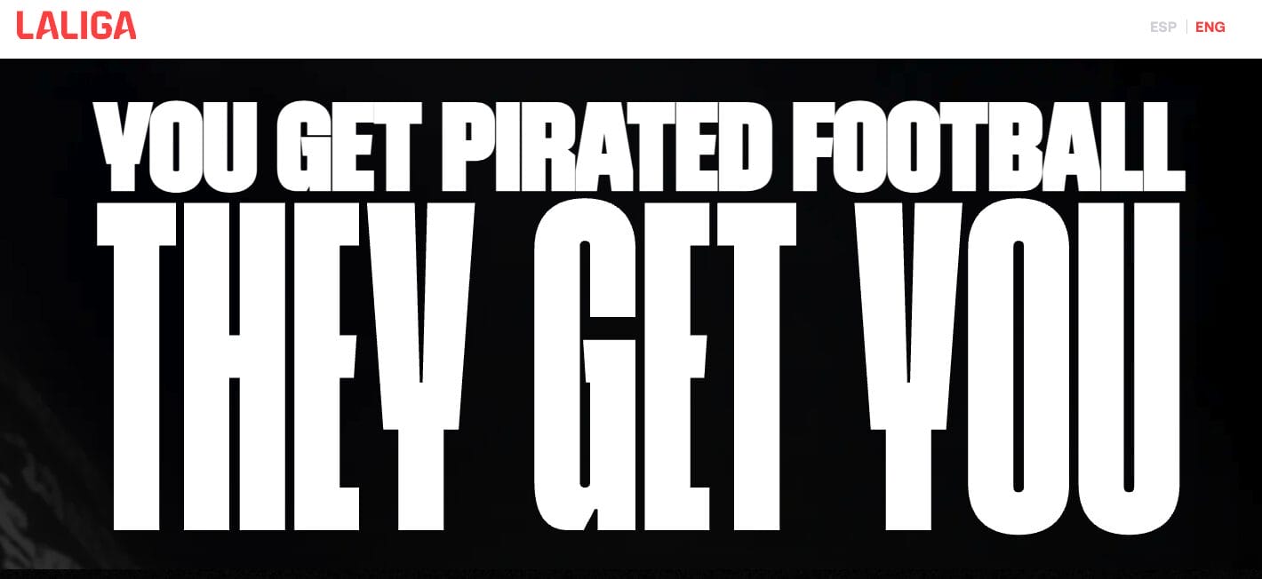 Anti-Piracy Campaign Website