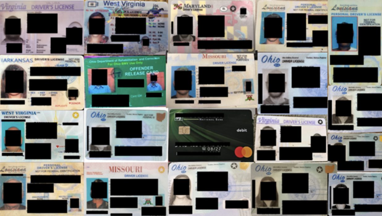 Some of the Exposed IDs