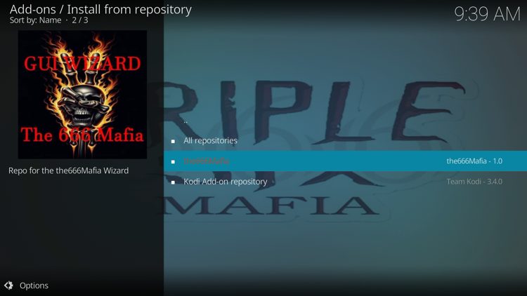 Select the666Mafia repository.