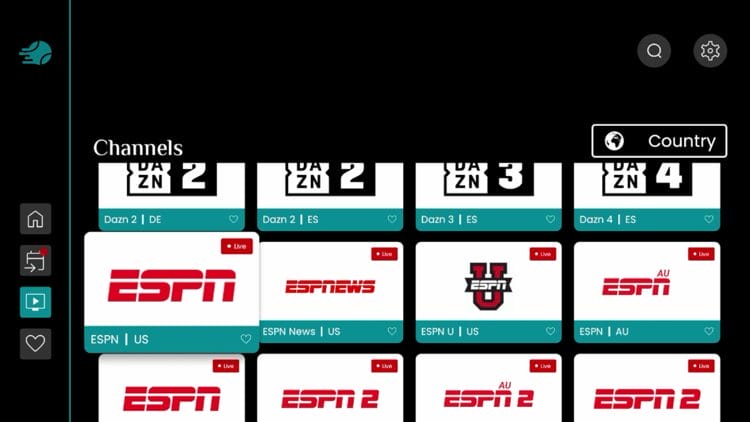 More Sports Channels