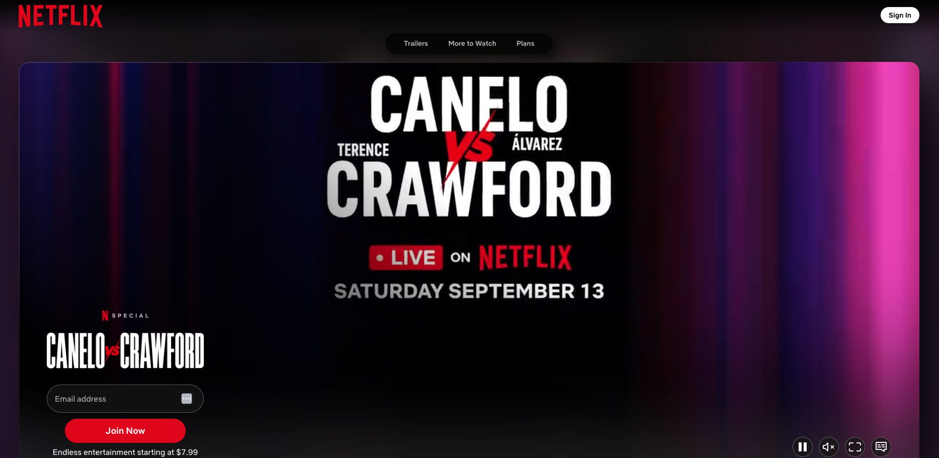 How to Stream Canelo Alvarez vs Terence Crawford on Netflix