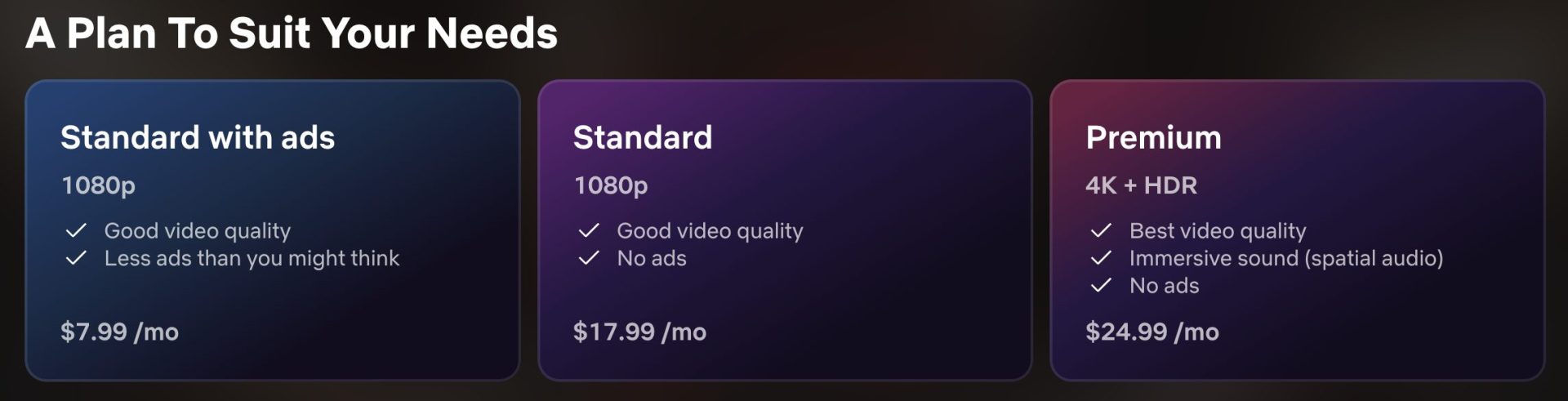 Netflix Subscriptions