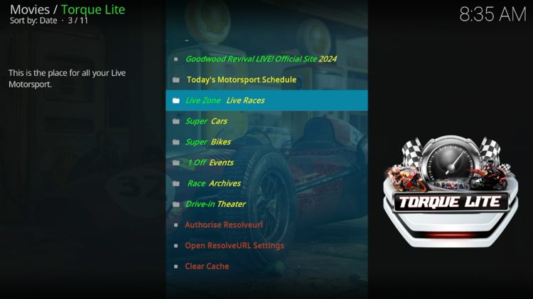Torque Lite Addon