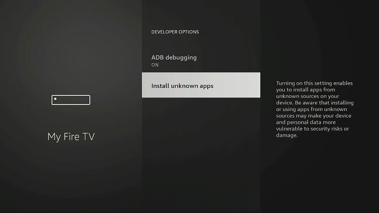 Install Unknown Apps