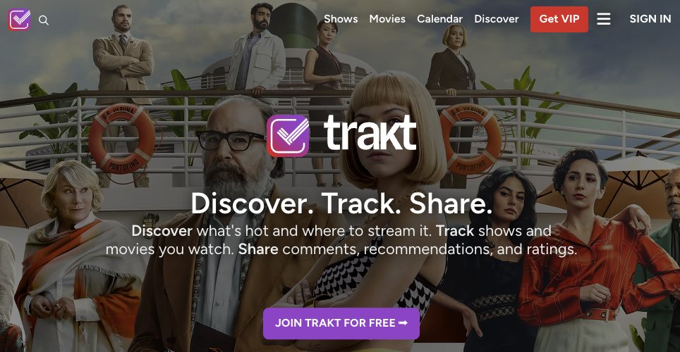 Trakt Website