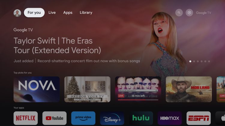 Google TV Update complete