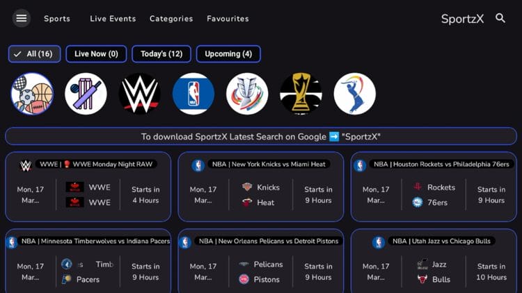 SportZX App