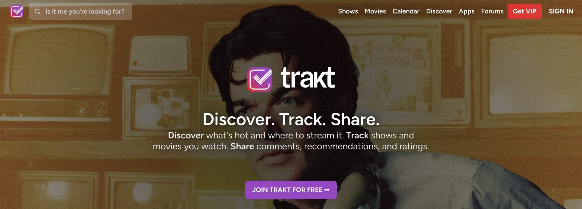 Trakt Website