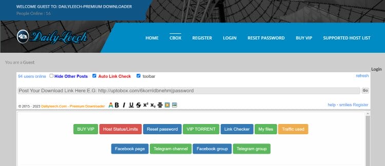 dailyleech official website