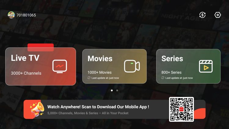 NetFly App Interface