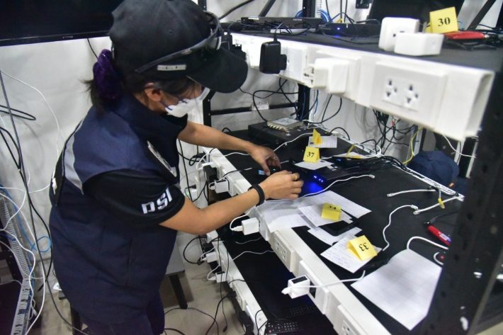 Authorities Seizing Devices