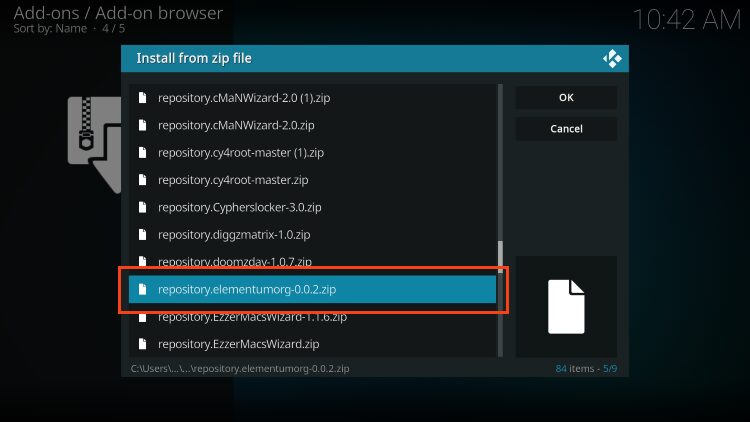 find repository.elementumorg.zip