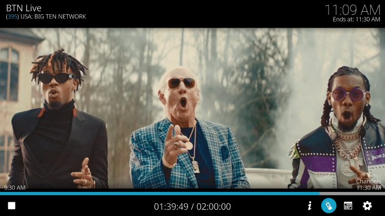 options within channel