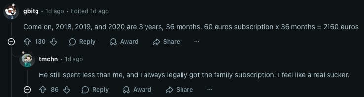 Reddit Thread Replies