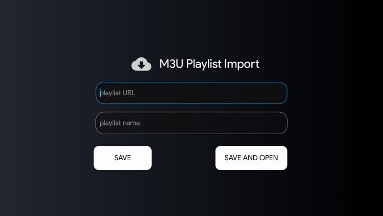 M3U Playlist URL Integration