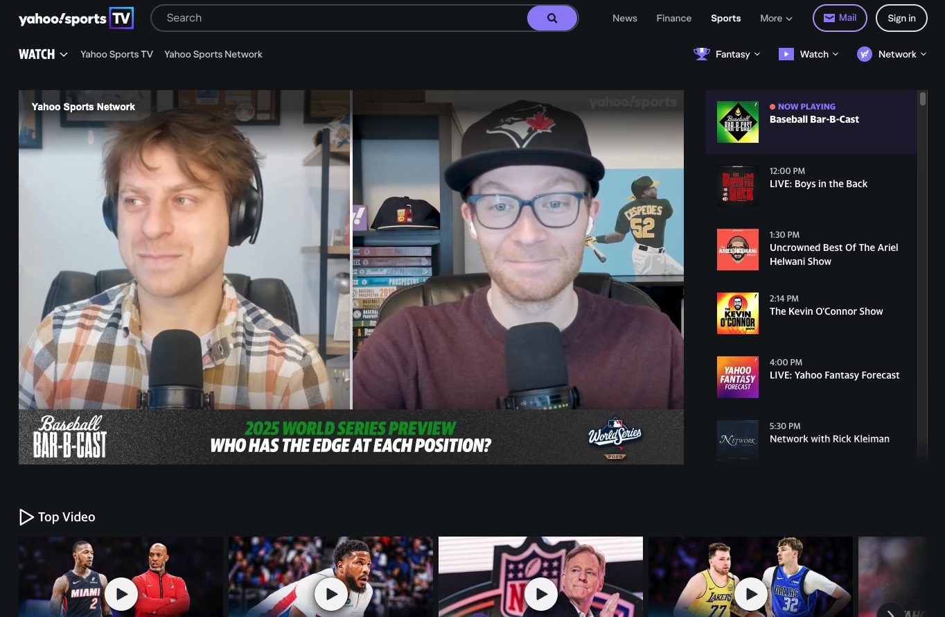 Yahoo Sports TV