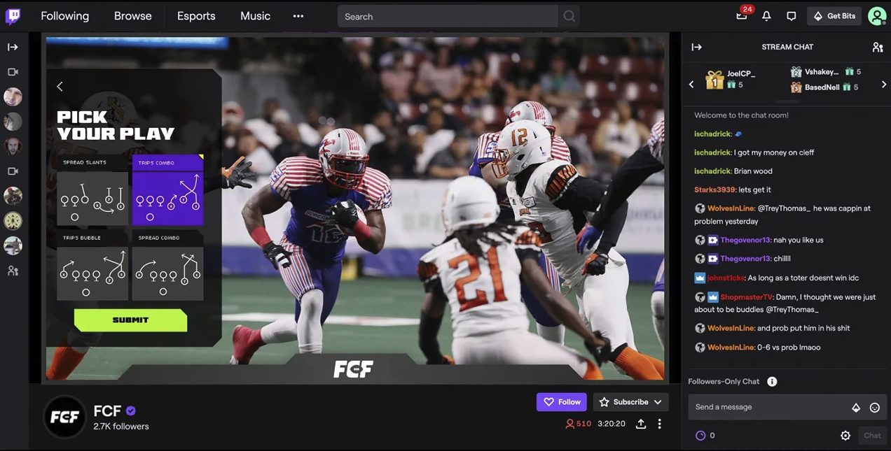 Twitch Website