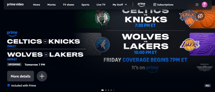 Prime Video Streaming