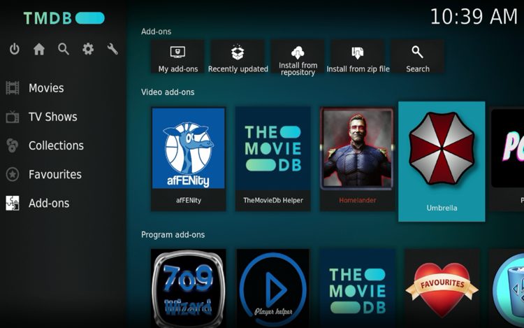 Pre-Installed Add-ons