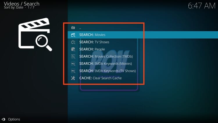 use the search bar if you prefer