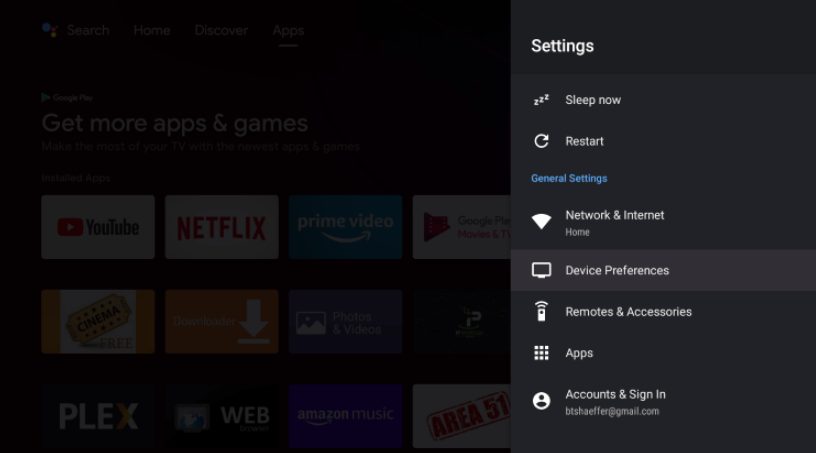 How to Update NVIDIA SHIELD click device preferences