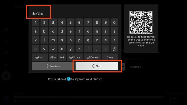 input cloudstream repository name