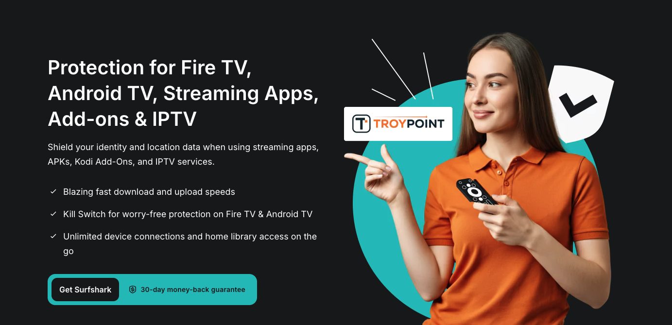 Surfshark VPN Website