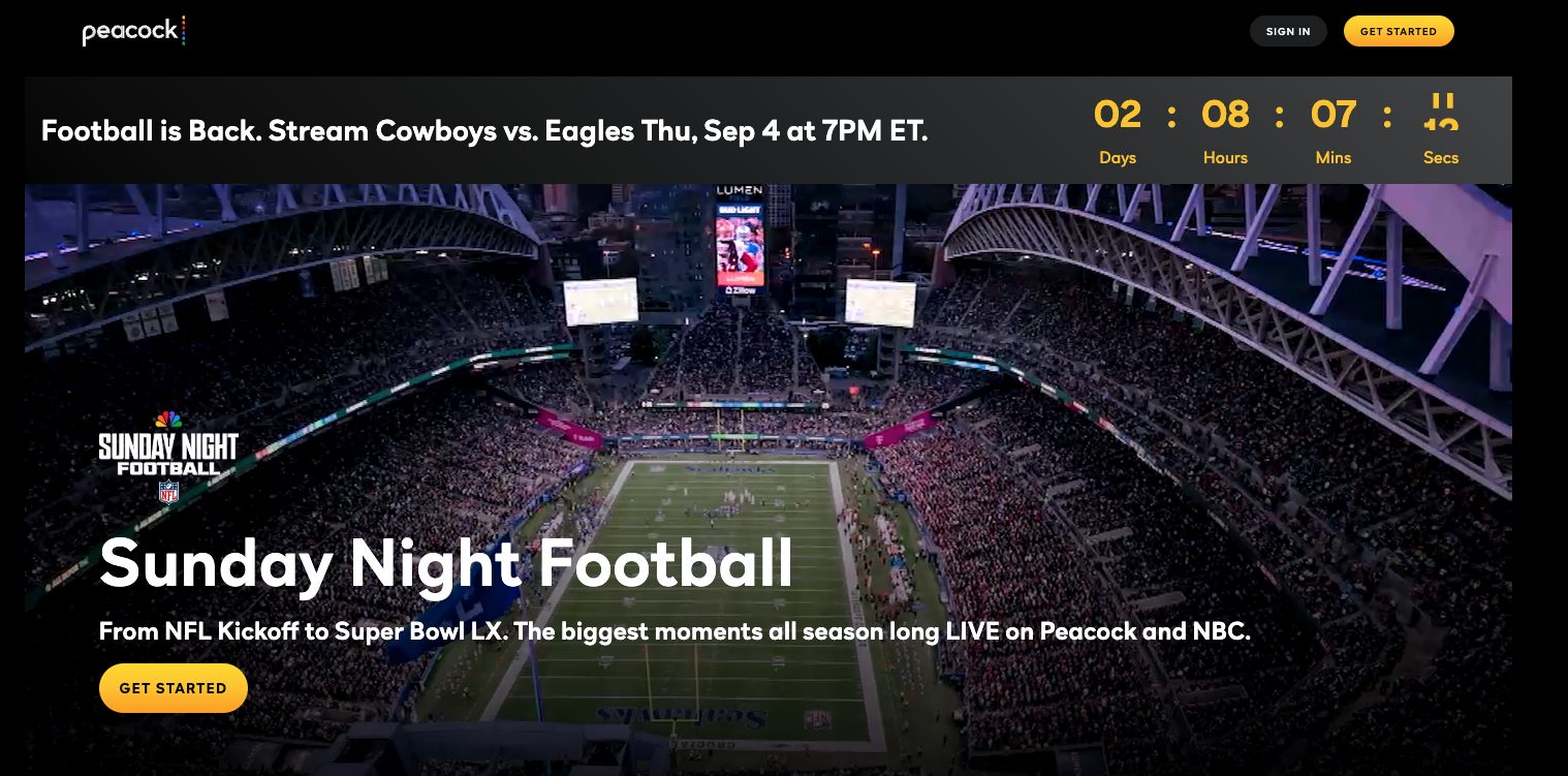 DirecTV Stream Website