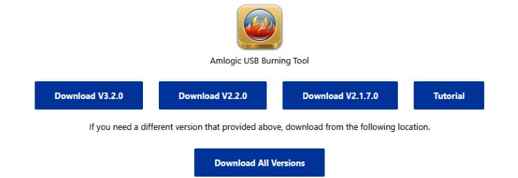 Amlogic USB Burning Tool Download