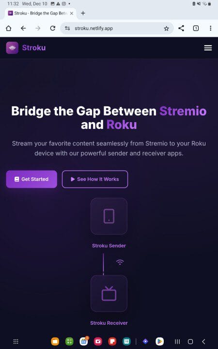 Visit stroku official website