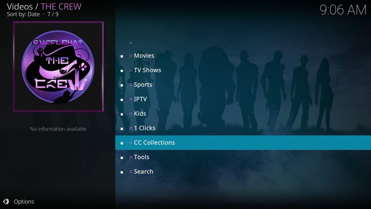 The Crew Kodi Addon