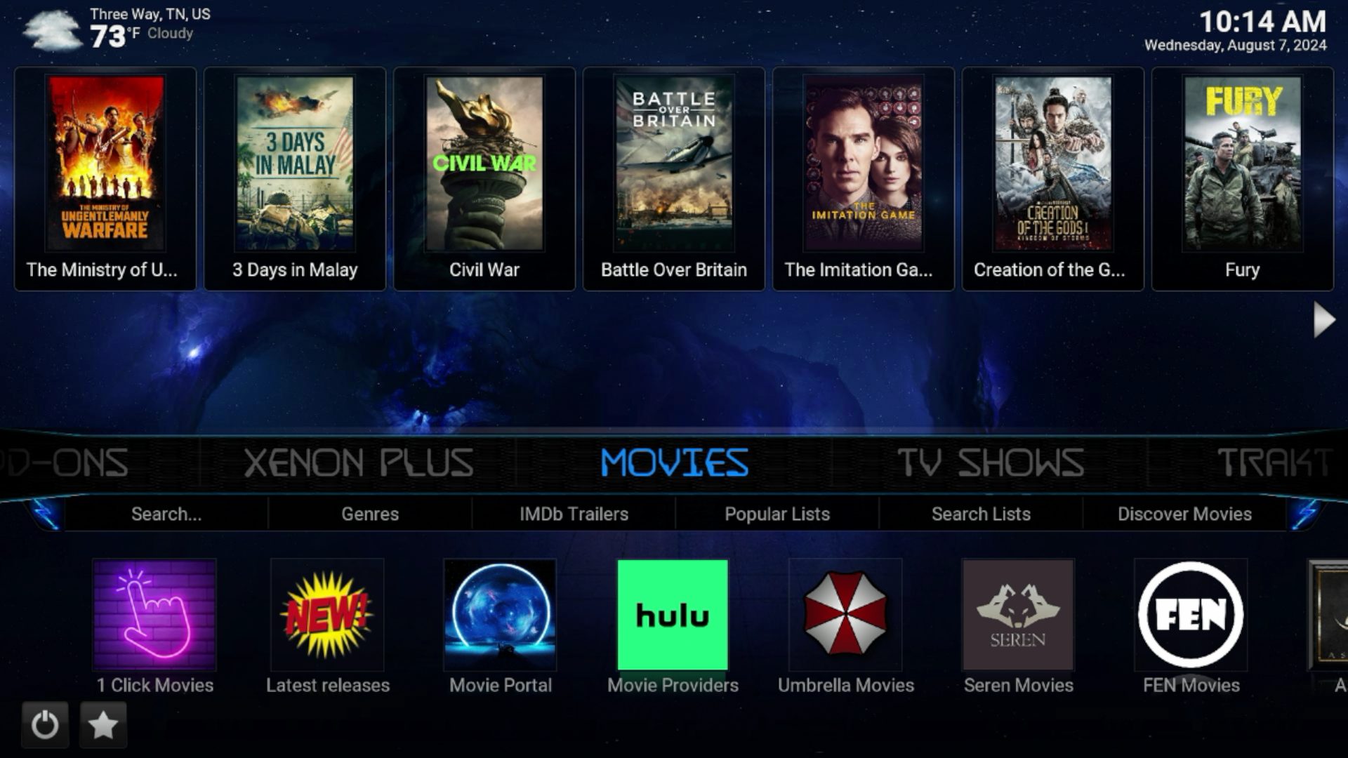 Example of a Heavy Kodi Build