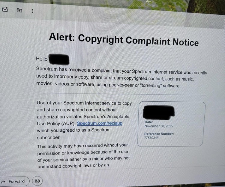 stremio copyright notice