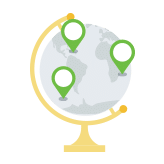 IPVanish VPN will give you the option of connecting through 1,600+ servers that are located in 75+ countries around the globe.