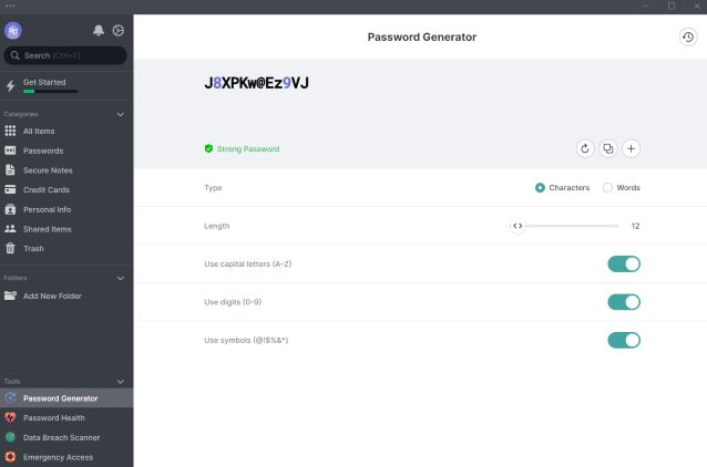 how to create strong passwords - password generator tool