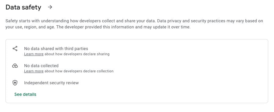 Brave Browser Google Play Disclosure