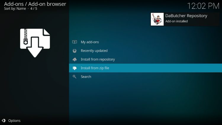 The repo installed message will now appear.