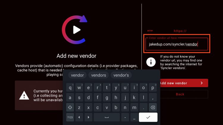 type jakedup.com/syncler/vendor