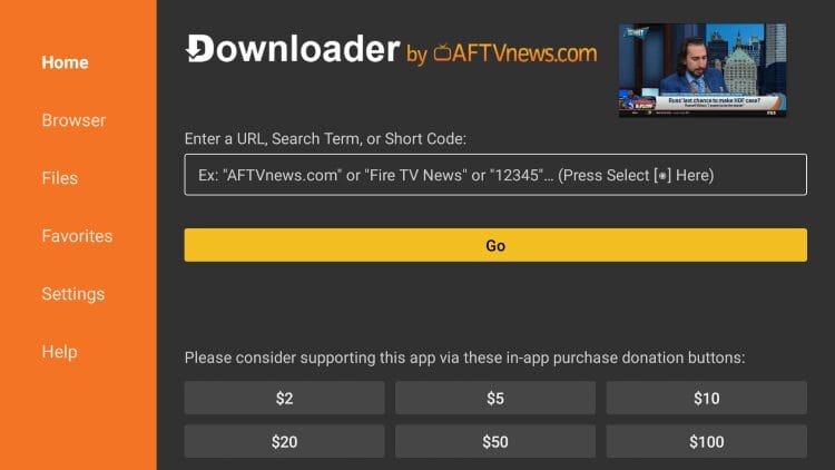PIP on CricFy TV APK