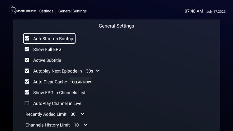 turn off AutoStart on Bootup