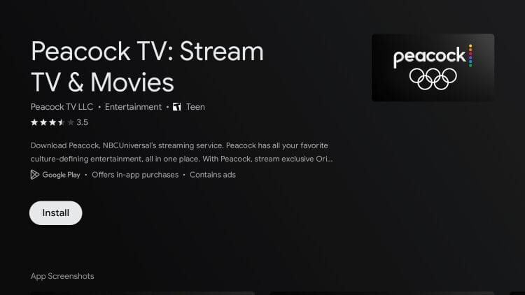 click install to stream super bowl lx