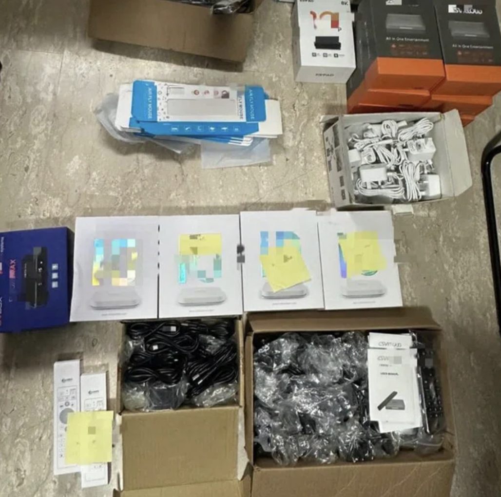 Seized Streaming Devices