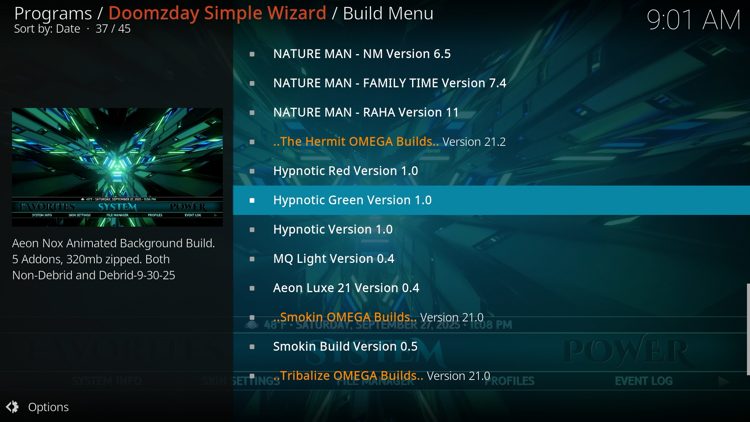 Locate Hypnotic and choose whatever version you want.