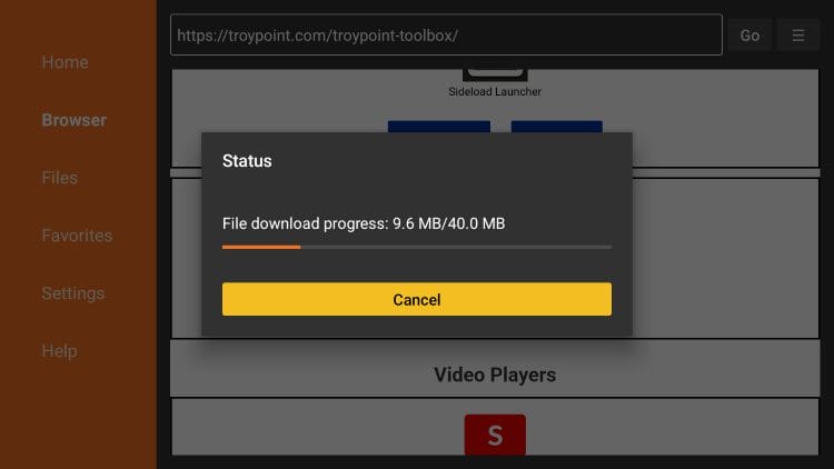 wait for premium tv launcher to install