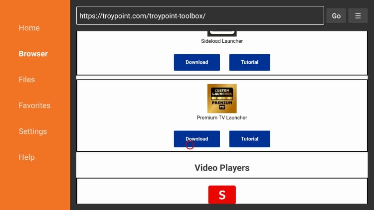 click download Premium TV Launcher