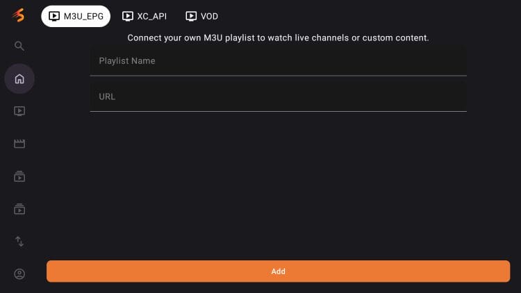 Stremize Live TV options